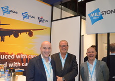 Logistiek dienstverlener Milestone Fresh. Omar Moghram, Co van Es en Peter van der Klift going for the extra mile.