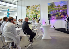 Arthur Koekoek, Directeur Operations, R&D en Supply Chain, gaf een openingsspeech.