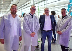 Arthur Vijverberg van Yeald, Jan Hilverda, Arthur Koekoek, en Robin Berendsen van Yeald.