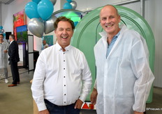 Martien van Ginkel van Dutch Lighting Innovation in gesprek met Bart Schouten van Schouten Optifleurs.