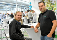 Bouke Neurink en Dennis de Jong van HilverdaFlorist waren uiteraard ook aanwezig.