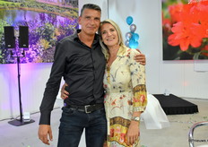 Jaco van Spronsen samen met zijn zus Ada.