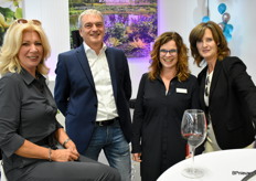 Anja Reijm van Reijm Gerbera's, Arthur Koekoek, Sabine van der Veen en Jacqueline Reijm.