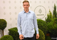 Ties van Treehunters stond uiteraard ook weer op de GrootGroen Plus met een ruim assortiment aan vorm snoei Taxus, Ilex en Buxus.