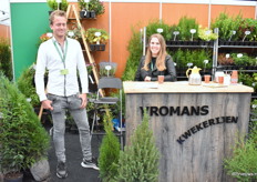 Vromans Kwekerijen werd gerepresenteerd door Sjors Vromans en Tessa Heesters. Sjors en Tessa toonde zowel hun producten van containerteelt als vollegrondsteelt.