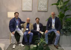 Robin, John, Bas en Marcel van Duivenvoorden, gezamenlijk de directie van Duif International.