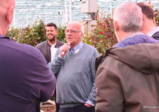 Thijs van den Berg deelt was van zijn kennis.
