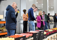 In de koelcel werden diverse soorten tentoongesteld om nog een goed te bekijken.