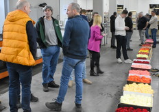 Diverse soorten stonden uitgestald in de koelruimte.