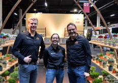 Amigo Plant op volle sterkte, met v.l.n.r. Thijs Kamp, Sabine Manneveld en Jacco Huibers