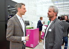 Sadiq van Overbeek van Fotoniq en Adgar Kampers van BBBLS.