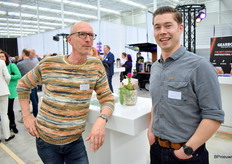 Aad van der Kruk van Tuintje in de kas en Sjors van Os van Energiedak.