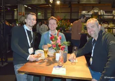 Justin Middelburg, Quinten Buijs en Ron v/d Bosch