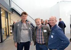 Jaap van Staaveren (UFO Supplies), Cock Franke en René van der Stam (Ridder)