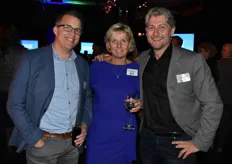 Pascal van Oers (VEK), Mirjan den Drijver (Drijver Marketingadvies) & Jacco Vooijs (LTO Glaskracht)