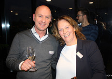 Arco van Gaalen van Transportbedrijf Koos van Gaalen en Suzanne Kester van ABC Westland