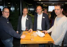 Robert de Gans van Best Fresh, Jan Vliet van Zante en Marcel Denecke van Van Kempen Koudetechniek en Arjen van der Knaap