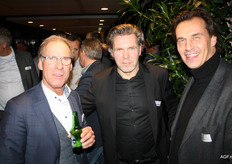 Dolf Reijgersberg en de zwagers Rob Starrenburg en Erik de Winter