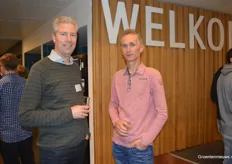 Paul van Koppen (Kwekerij ’t Woudt) en Rinus Noordam (VOF M. Noordam & Partner)