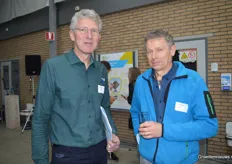 Kees van Miltenburg (Fresh Forward Breeding) en Marco ten Hoope (Kolster BV)