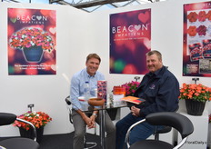 Sandy Shepherd van Ball Colegravein gesprek met Grant McFarlane van Craigmarlich.