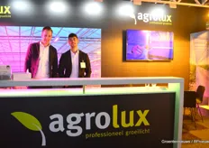 Youri de Zeeuw (rechts) van Agrolux en Mike van Leent van Efficient Projects.