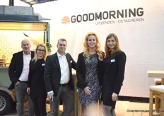Het team van Goodmorning uitzendbureau.