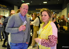 Rob Tas samen met Joyce Lansbergen.