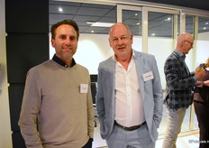 Floris Wiebosch en Ruud Hielkema praatten samen nog wat bij over de verschillende stellingen.