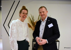 Loes Kop en Dries Eikens.