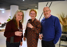 Carmen Brouwers, Aafje Nijman en Arthur Schiphorst.