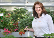 Ilona Smith van ABZ Seeds stond alle klanten te woord die langs kwamen op de Dutch Spring Trails.