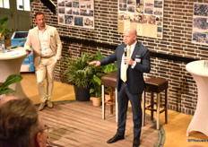 Reinout van Malenstein van NSC tijdens zijn pitch