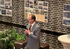 Bert-Jan Ruissen van de SGP tijdens zijn pitch