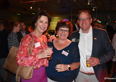 Eveline Herben, Ingrid de Spin en Klaas-Jan de Ruiter van de BBB. 