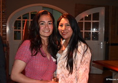 Ailieen de Witte van Royal FloraHolland en Livia Hendriks van Plantum