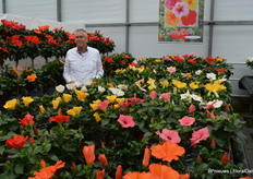 Andre Smaal, oprichter van Agriom, is o.a. de enige veredelaar in Nederland (en één van de heel weinigen in de wereld) die zich o.a. heeft gespecialiseerd in de hibiscus. I.s.m. een groep kwekers is het assortiment weer verder verbeterd.