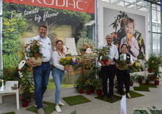 Het sterrenteam van Prudac, dat een relatief nieuwe en kleine speler is in veredelingsland maar dat met verschillende merken, waaronder bijv. de 'Tiny Temptations', stevig aan de boom schudt.