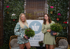 Rianne en Heleen de Rijke van Kwekerij Wilbert de Rijke