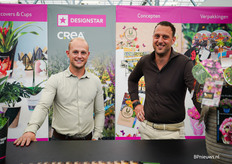 David Vermeij en Corné Koppelaar van DesignStar stonden voor het eerst sinds een aantal jaar weer op de beurs