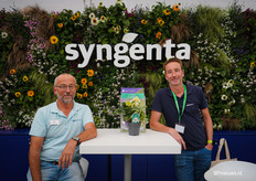 Gerton Derksen en Wim van Velden van Syngenta