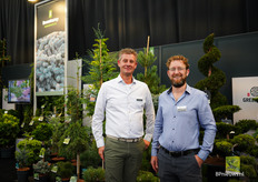 Wouter Wielink en Bram Timmerman van Boomkamp Boomkwekerijen