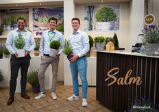 Louis van Dijke, Rik van der Geest en Max Bogerman van Salm