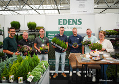 Het team van Edens Plants&Creations en Aflora. Het seizoen bij Edens gaat bijna in volle gang
