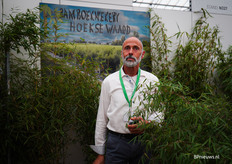 Leendert de Vries van Bamboekwekerij Hoekse Waard uit Klaaswaal