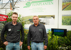Stef Verwaay, de oprichter van SV Tuinplanten en Luuk Koppes kwamen ook weer vanuit het verre oosten van het land