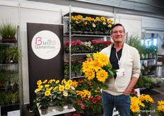 Hans Vlekke was ook weer van de partij om een aantal van zijn kwekers te vertegenwoordigen 