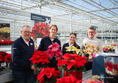 Ard, Jari, Babette en John van Beekenkamp met hun favorieten