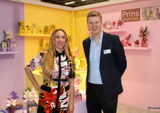Agnieszka Wycech en Michel van Heijningen van Prins Orchidee.