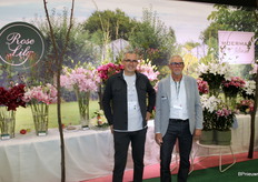 Frank van den Hoek van Rose Lily en Ruud Vogels van Moerman Lilium.